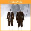Pirates Of The Caribbean Jack Sparrow Cosplay Costume With Polyester Fabric For Halloween Role Play