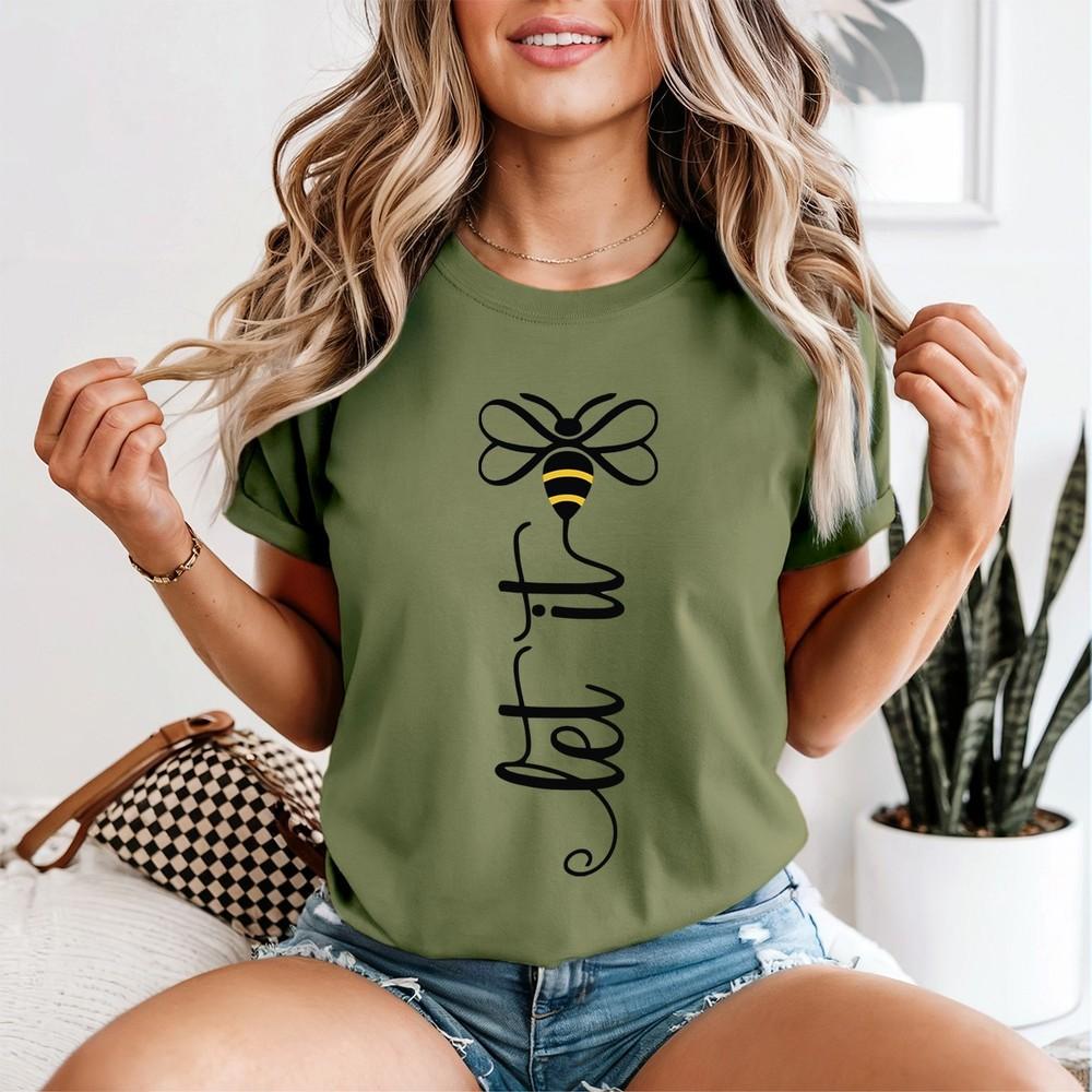 Bee Kind Bee Animals Unisexs TShirt Insect Lover Kindness Message