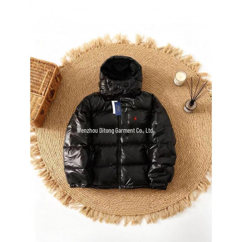 Advanced RL Down Jacket with Little Horse Logo - Thick & Warm