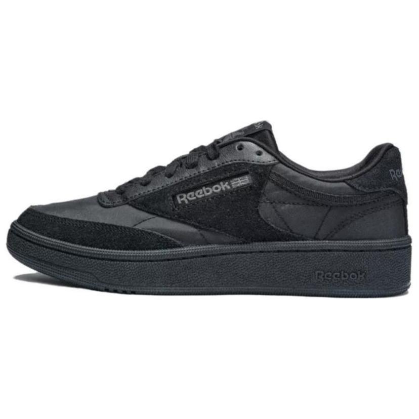 Reebok Club C 85 W+ Comfortable Retro Low-Top Sneakers Unisex Sneakers Black 100222334