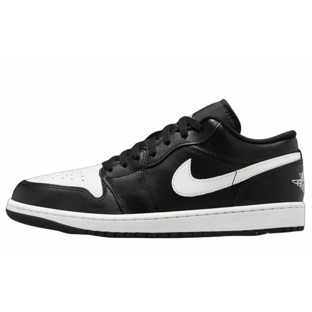 Jordan Air Jordan 1 Back To The Past Low top Vintage Basketball Shoes Unisex Black Red 553558-043(Team990-)