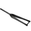 Garfo Dianteiro de Bicicleta Full Carbon para Estrada com Tubo Cônico e Eixo de Barril para Freio a Disco