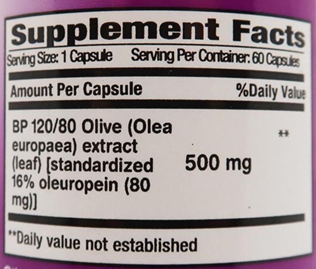 Earths Creation Blood Pressure Control - 60 Caps