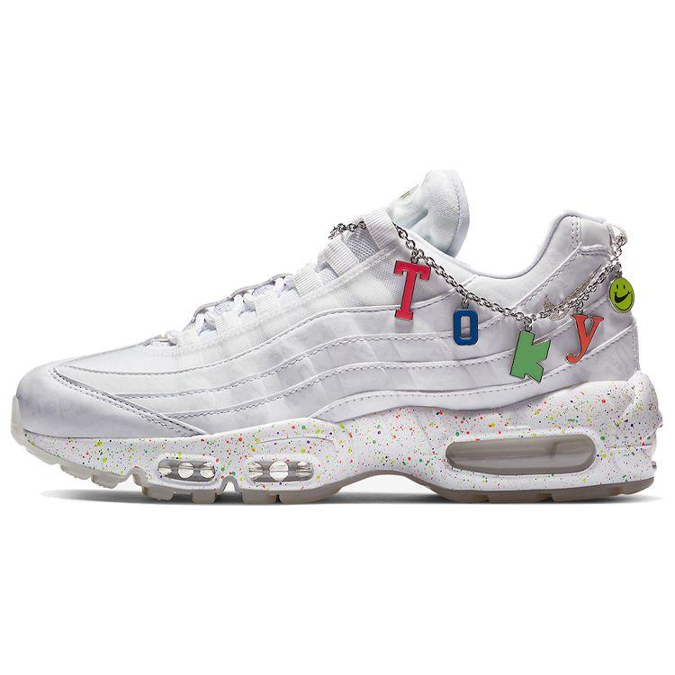 

Nike Air Max 95 Токио Шарм (Женский) Кроссовки унисекс Белый Металлик-Серебристый-Многоцветный CZ8702-103