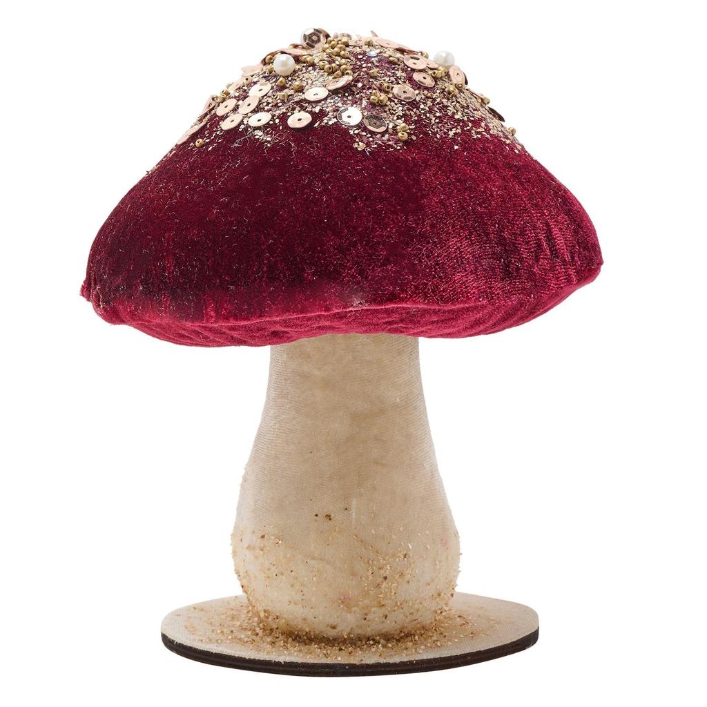 Rød fløyelsopp 15cm