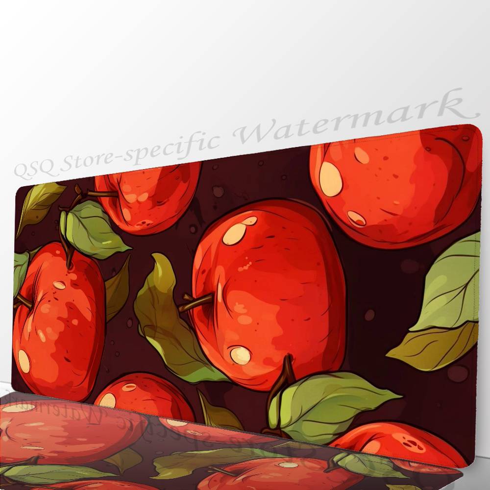 Interesting Apple Abstraction Mousepad Non-slip Suitable For Office Computers Laptops E-sports Game Desk Mats XXL Keyboard