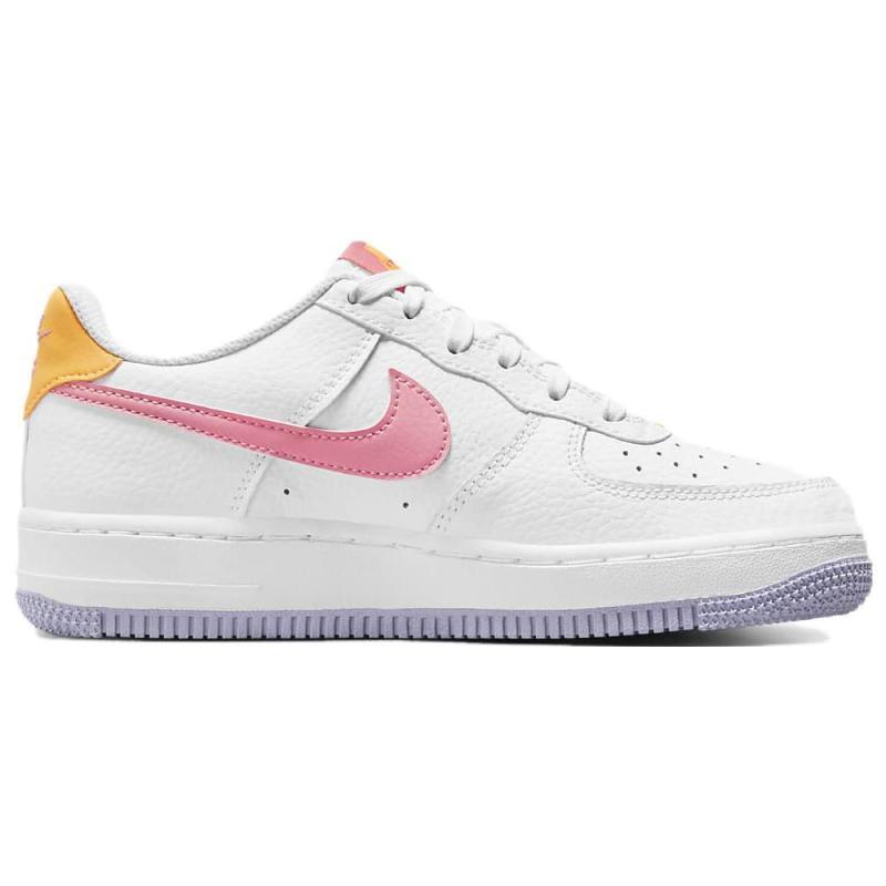 Nike Air Force 1 Low Coral Chalk Laser Orange GS Sneakers DV7762-100