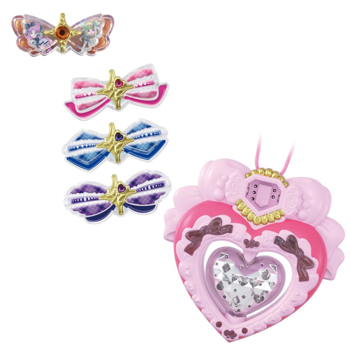

Kimi to Idol Kimi to Idol Transformation Idol Heart Brooch Special Set PreCure Kirarun Ribbon Kyun Cure Kiss [BANDAI] PreCure (Bonus Cure s & ver.