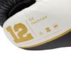 LEONE 1947 Boxing Gloves Unisex Limited Edition Cowhide Leather Memory Foam EVA Velcro Closure Blue GN047X [SHOCK X] 100% Outer, Pad, (10oz)