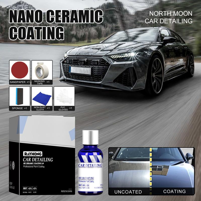 Nano Coating Automotive Ceramic Crystal Plating High Gloss Waterproof Superhydrophobic For Car Detailing