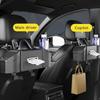 With Hook Auto Backseat Storage Box 7 In 1 Tissue Box Durable Trash Can  Auto Interior