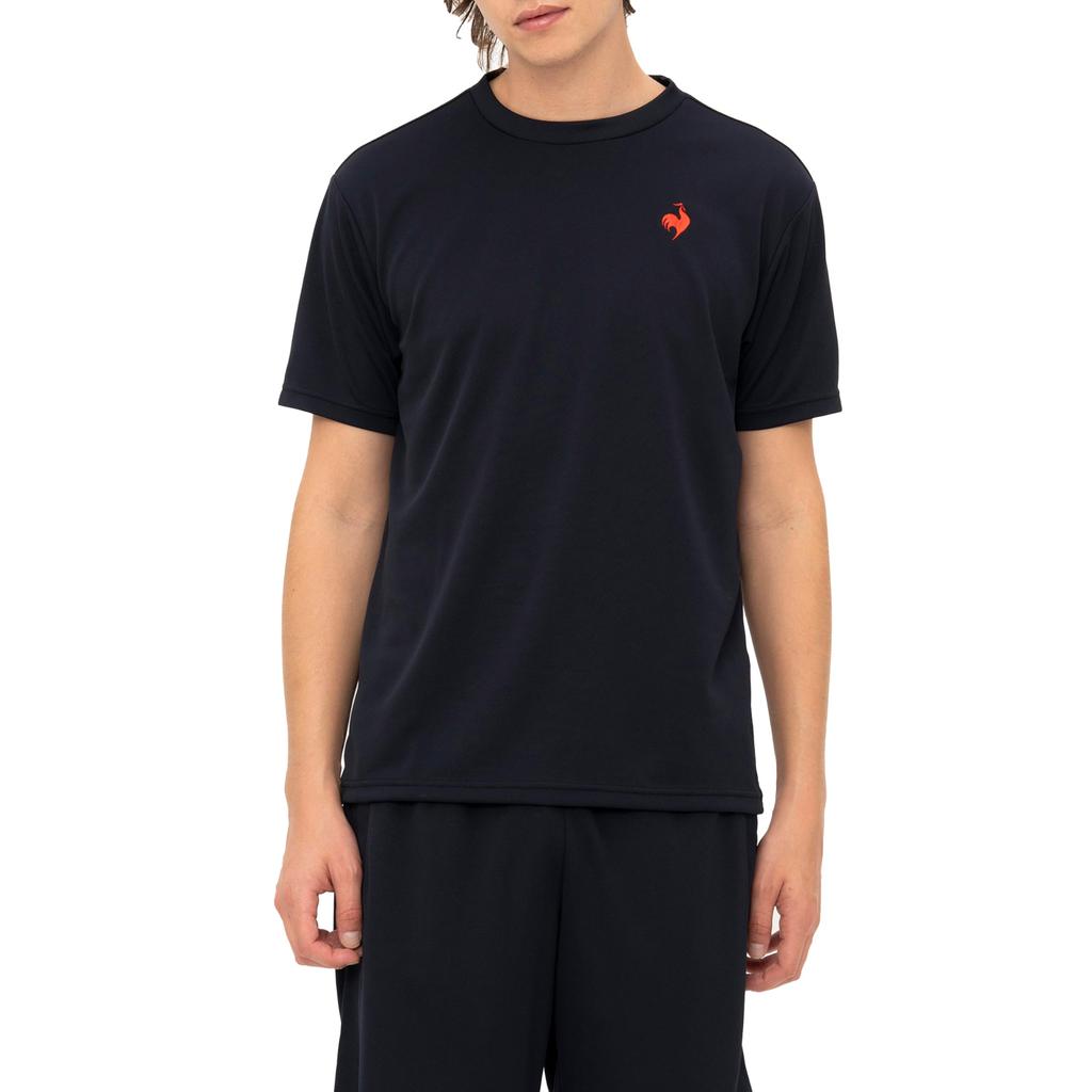 Le Coq Sportif Short Sleeve NV00 UV with a Unique Perfect for and Tennis Men's T-Shirt, (LT5SHTZ1M), Moisture-Wicking, Quick-Drying, Protection,