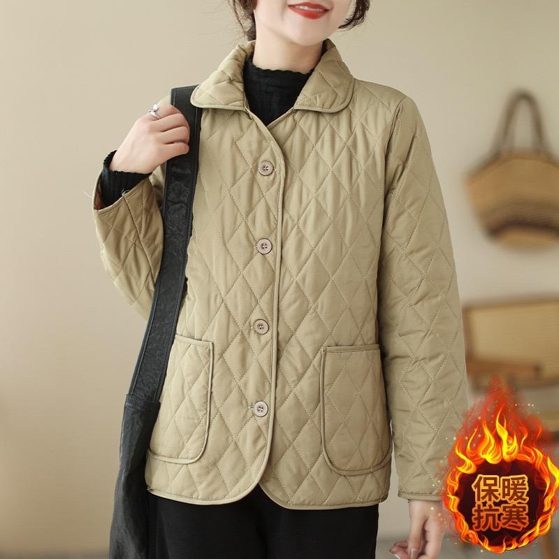 Bavlněná teplá zimní dámská krátká bunda