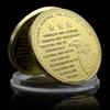 Famous auspicious bird of rare animals in the United States, bald eagle metal commemorative coin, commemorative medal
