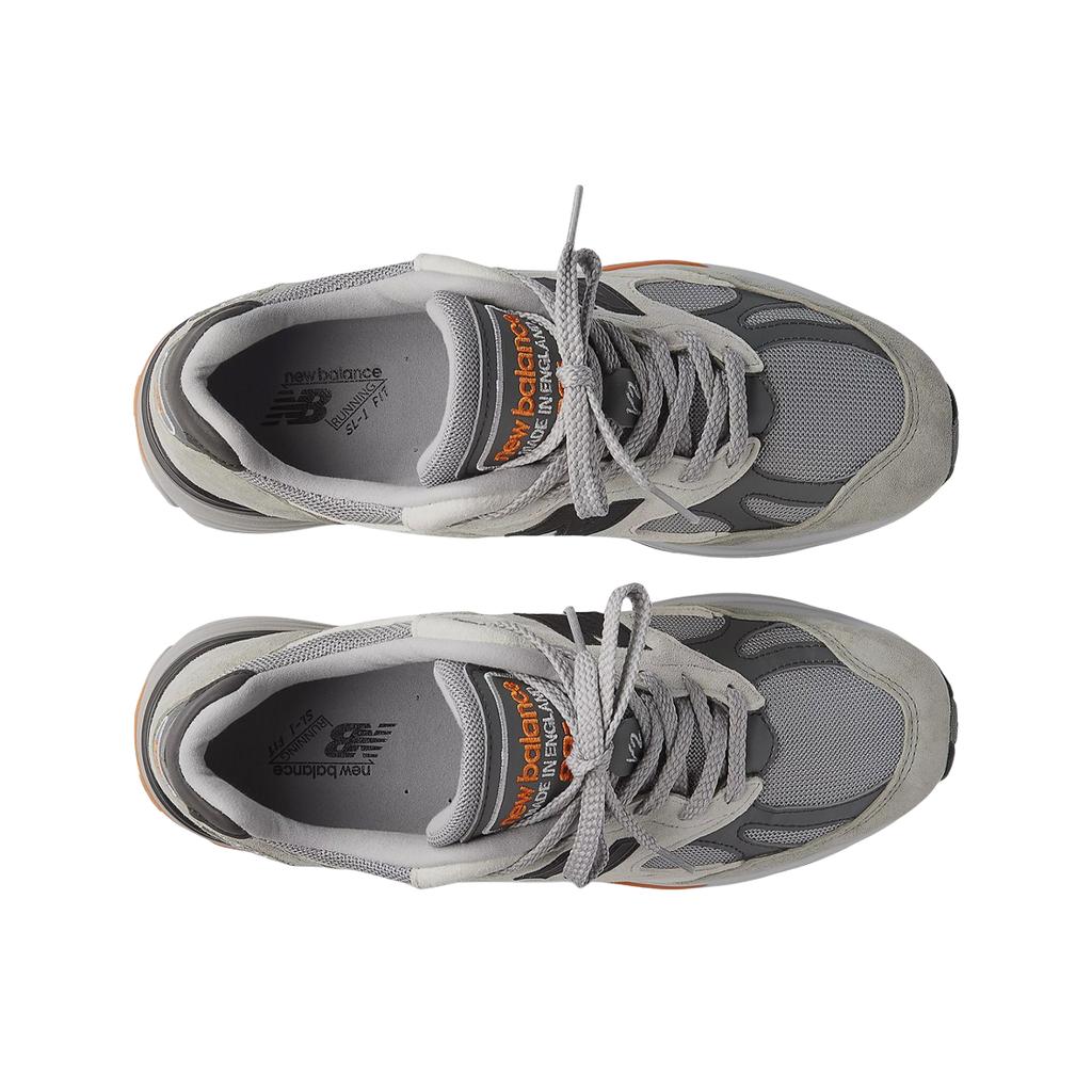 New Balance 991v2 Hergestellt in England Winter Flare Unisex Sneaker Grau Pelican Abbey-Stone U991BS2