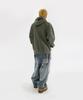 PIGMENT Small Logo Hoodie Khaki