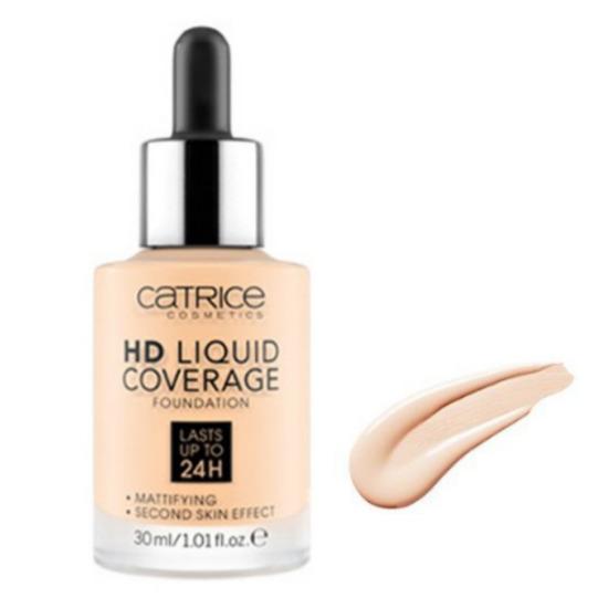 A0607 Catrice HD Liquid Coverage Foundation  30ml