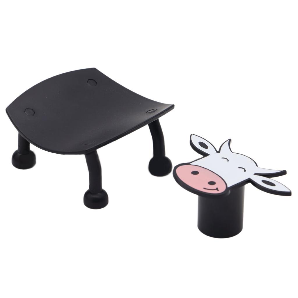 Lovely Cow Toilet Paper Holder Funny Toilet Tissue Rack Toilet Roll Paper Holder Bathroom Accessories Easy To Use