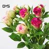 Blooming Bouquet Artificial Flower Rose Garden DIY Stage Party Wedding Holiday Craft Decor