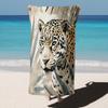 1PC Beach Lion Leopard pattern for family friends Gifts Towel Quick-Dry Beach Towel For Yoga Tourism Beach GYM Camping Swimming