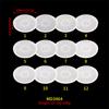 12PCS/Set Constellations Coaster Molds for DIY Epoxy Resin Plaster Cup Pad Mold Handmade Zodiac Table Mat Craft Mould Home Decor