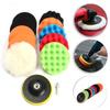 12PCS Universal Buffing Pad Kit Reusable Drill Buffing Pad New Polishing Pads Kit  Car Polishing