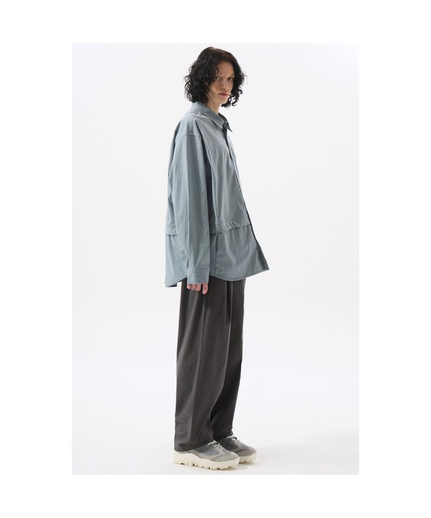 Keoseuuteommellou Gray Cotton Banding Pants Cwpam25322Gyd