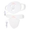 LED Facial Care Light Cover 4 Colors Lighting 3 Gears Silicone Skin Photon Face Neck Rejuvenation