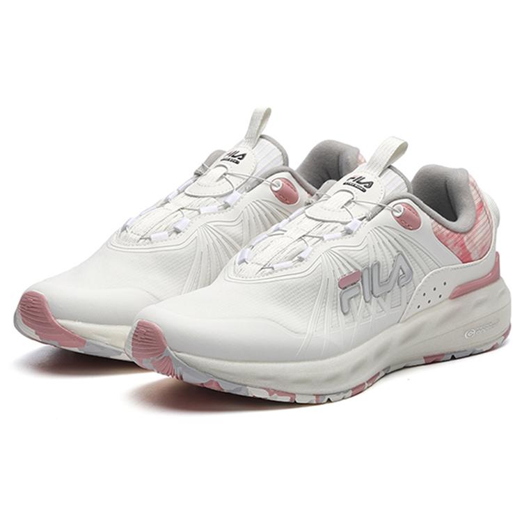 New FILA Athletics Fleece Low Top 'White Pink' Women's A12W212210FWT