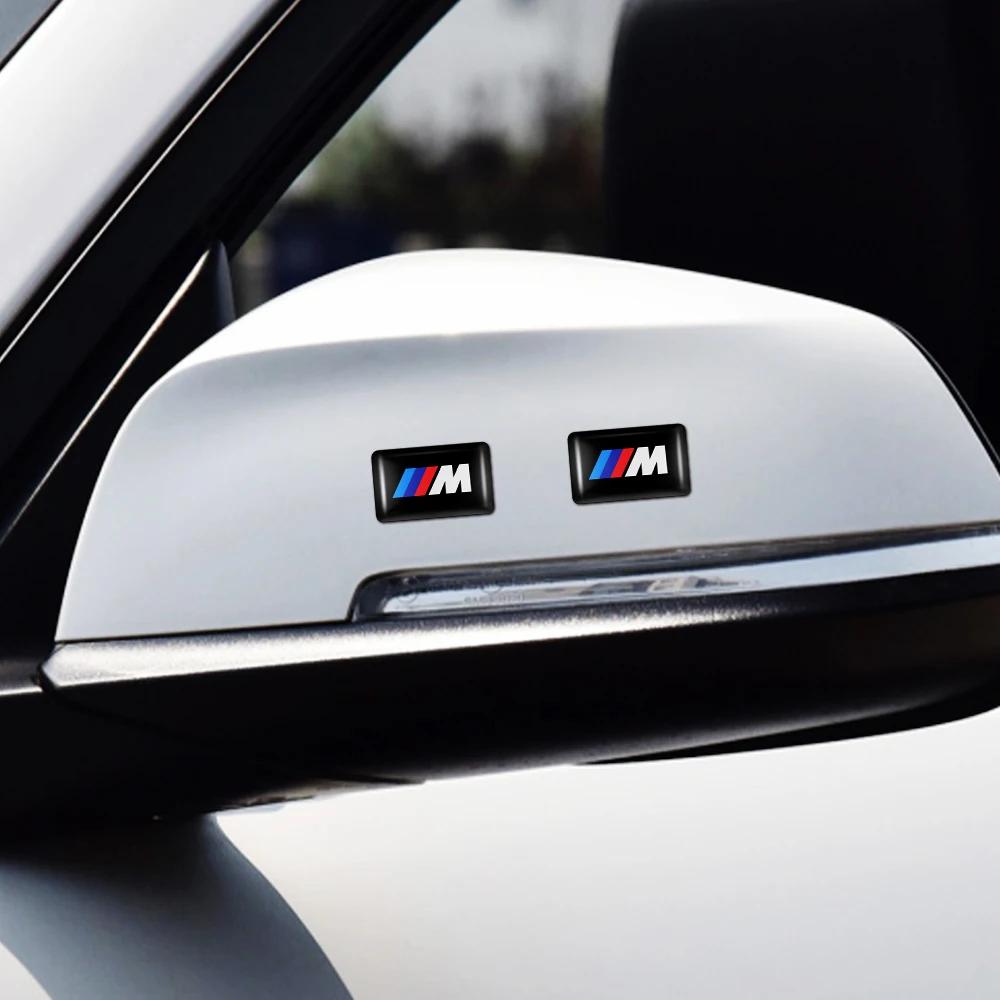 BAGE7 Car Sticker Hot 2025 Hot 10pcs Epoxy Drop Glue Car Body Steering Wheel Stickers For BMW M F31 E46 Performance X3 E90 E60 F30 E39