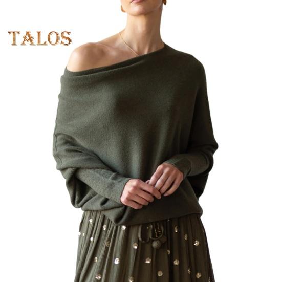 

Женские пуловеры с круглым вырезом и длинным рукавом, повседневные свободные топы, однотонная эластичная повседневная футболка