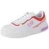 Emporio Armani EA7 Round Toe Flat Low Top Sneakers Unisex sneakers White X8X173XK374T580