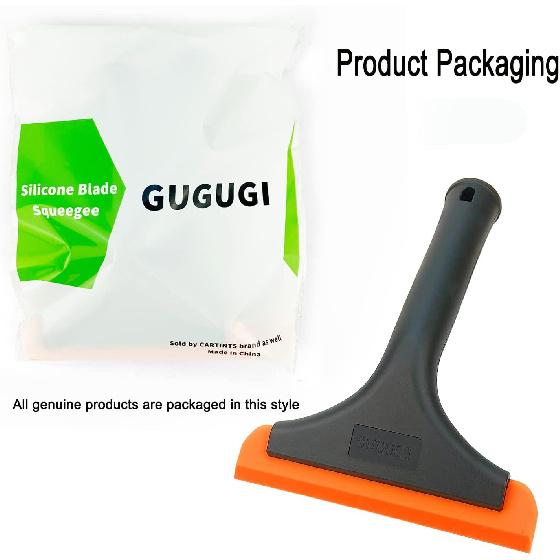 Super Flexible Silicone Squeegee, Auto Water Blade, Water Wiper, Shower Squeegee, 5.9'' Blade And 7.5'' Long Handle, For Car Windshield, Window,