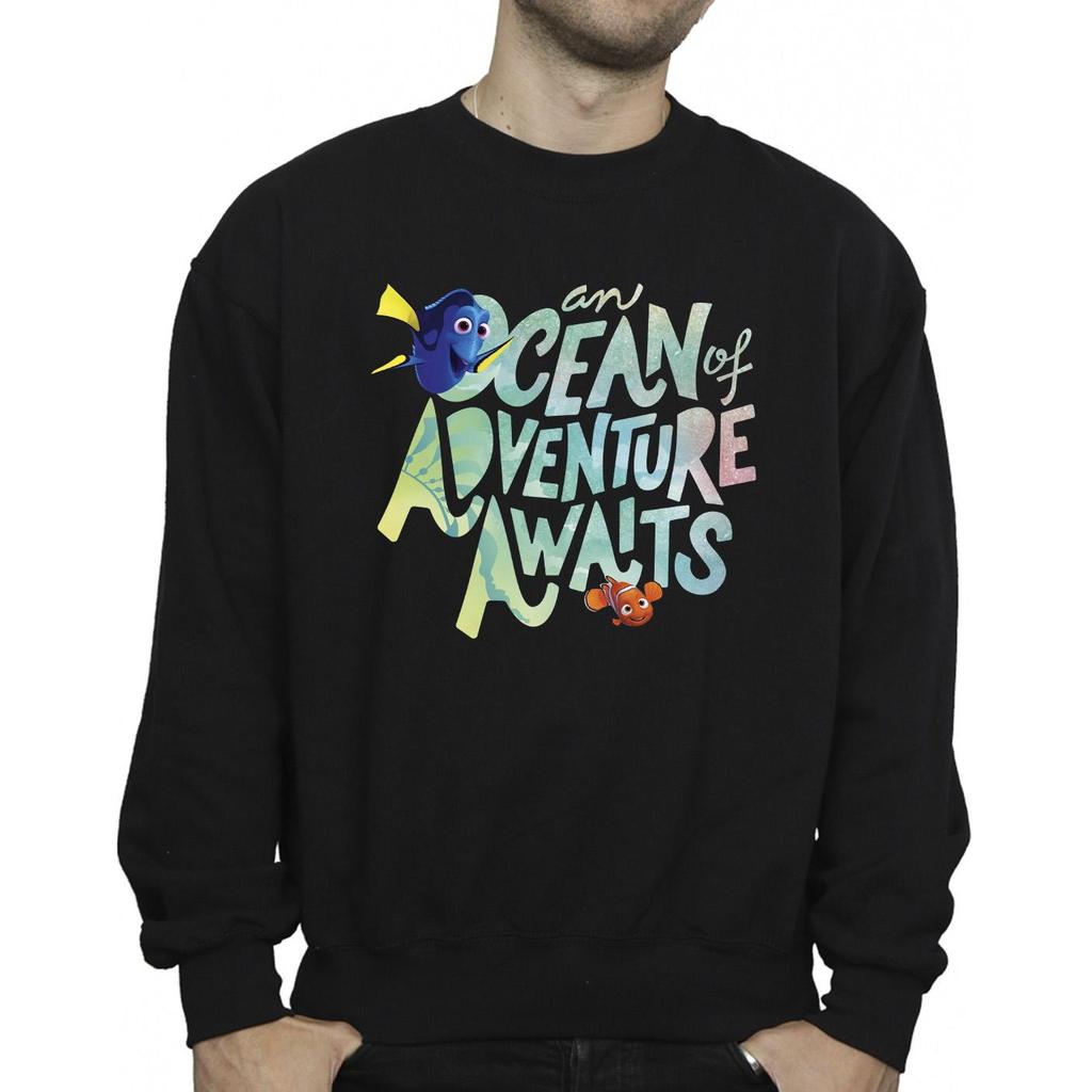 Disney Mens Finding Dory Ocean Of Adventure Sweatshirt