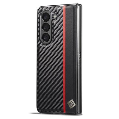 LC.IMEEKE For Samsung Galaxy Z Fold6 5G Case Leather+EVA+TPU Phone Cover Mobile Accessories Wholesale