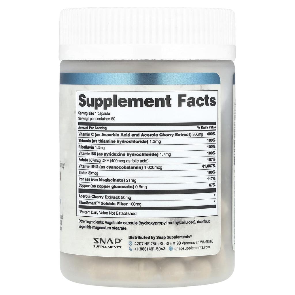 Iron Builder, 60 Capsules