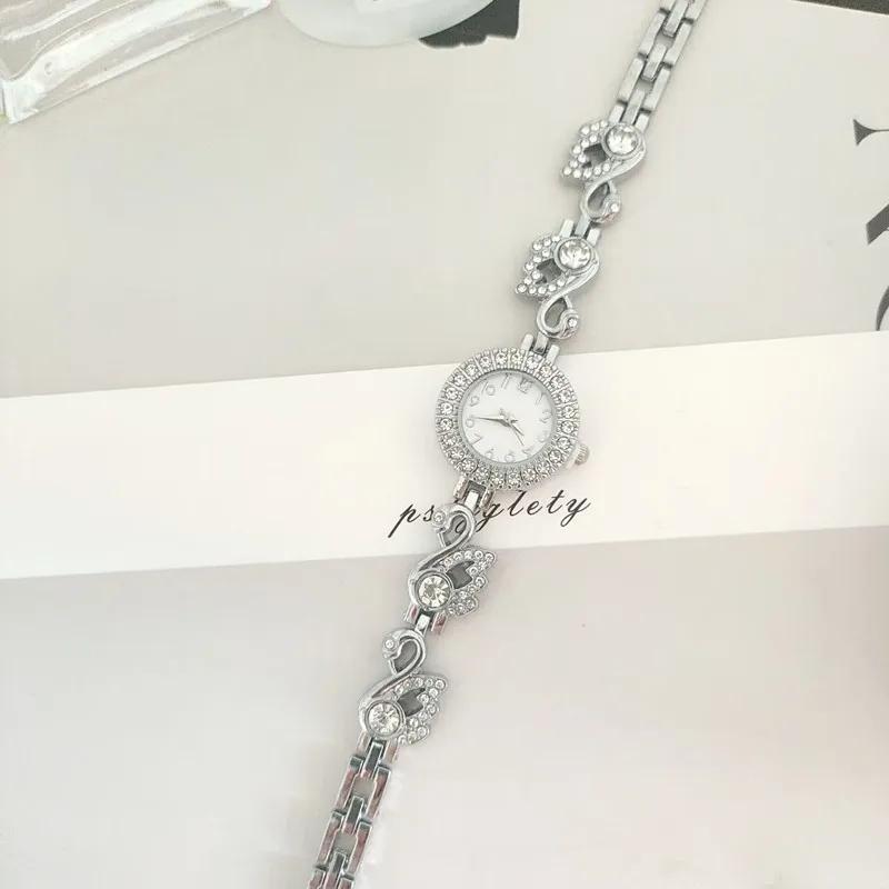 Woman Watches 2026 Luxury Alloy Band Rhinestone Bracelet Quartz Watch Fashion Ladies Dress Wristwatches Reloj Mujer Montre Femme