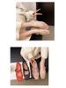 Versatile Breathable Crystal Flat Sandals - Non-Slip Beach Shoes with Fashionable Hollow Design