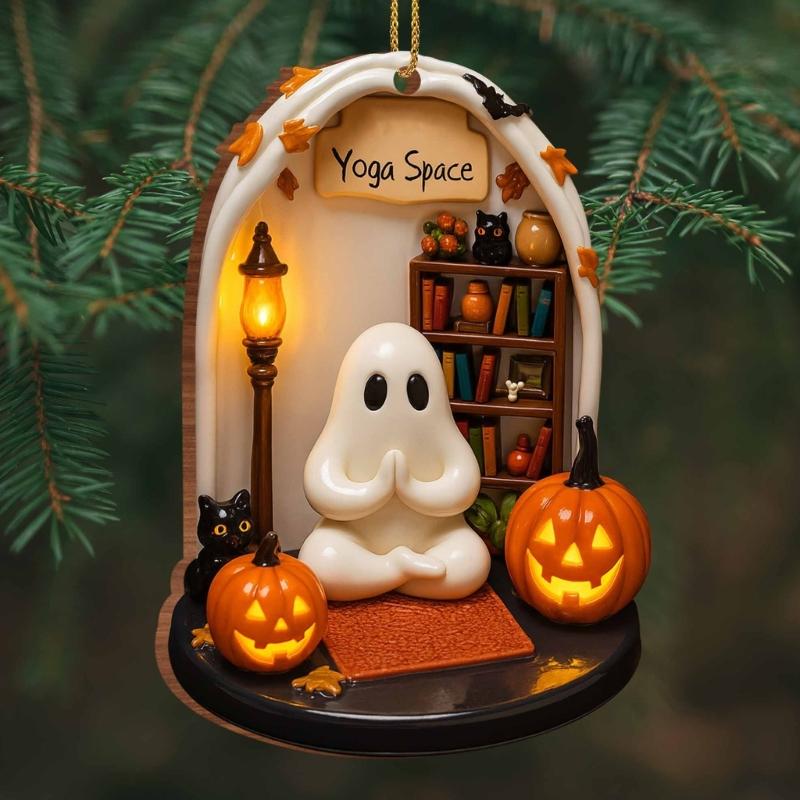 Layered Figure Mini Scene Decor for Fall Shelf Display, Hanging Display Use and Stable Base Structure Indoors Decor