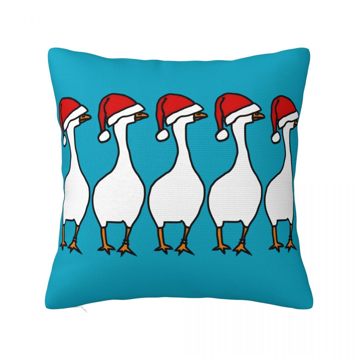 

Pillow Case Christmas Humor Square Pillow Cover Cute Funny Cushion Cover Pattern Pillowcases For Office Car Home Decorative 12x12Inch