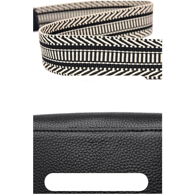 Fashion Solid Color Cow Women Shoulder Crossbody Bag Luxury Ladies Phone Bag And Purses Handbag Women's Bag