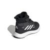 Adidas Abrasion Resistant High top Kids' Running Shoes Black White Kids' FZ2505