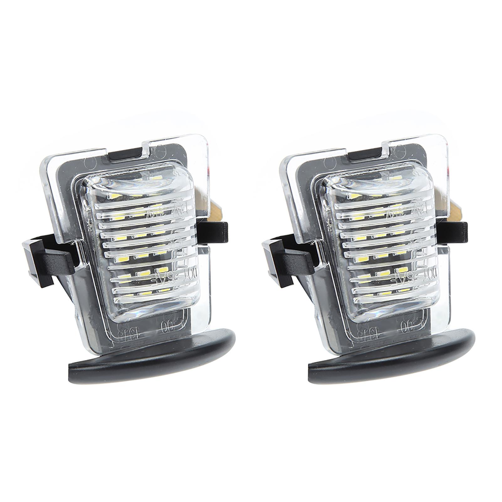 

Пара светодиодных фонарей подсветки номерного знака подходит для Jeep Wrangler JK 20072018DC12V