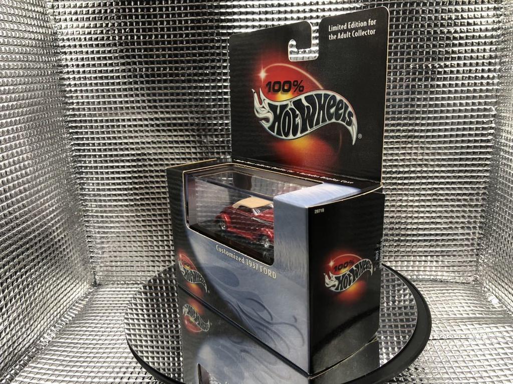 Hot Wheels Purchased in over 20 years Mint scale 1937 Ford 2002, ago, ! condition,, out-of-print 100% 1/64 Customized.