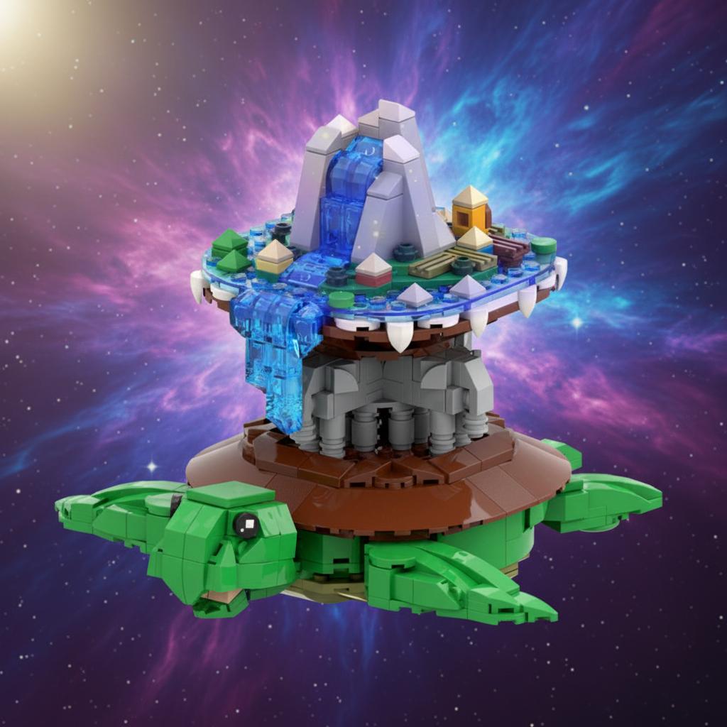 MOC Turtle Building Blocks - Creative Building Toy for Boys Perfect as a Gift for Christmas