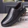 Herrskor i Plus Size, Slip-on, Business Casual, Läder, med Tjocka Sulan (Storlekar 47-48)