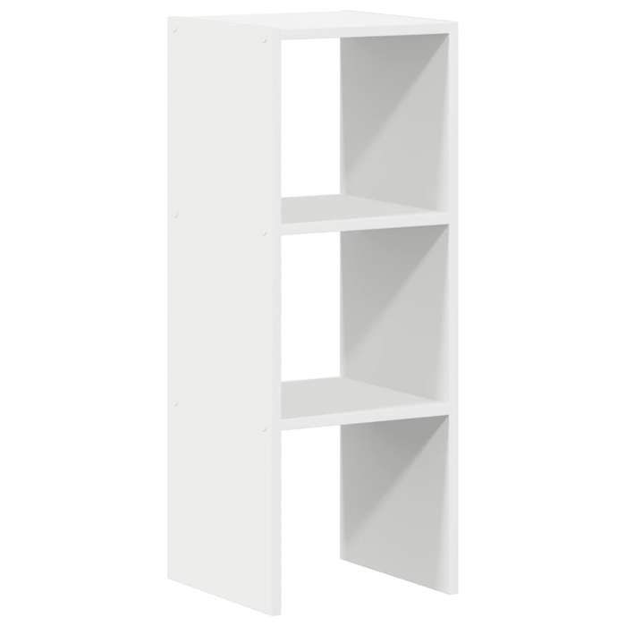 VidaXL Stackable Bookcase White 30x30x80 Cm Engineered Wood, Shelf, Book Shelf, Book Holder, Cabinet of 858803