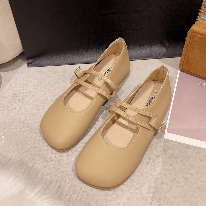 Ladies Footwear Summer Round Toe Mary Jane Women's Flat Shoes Quick Delivery Chic and Elegant Y2k Wholesale Dress Shoe On Sale
