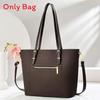 Classic Pu Large Capacity Tote Bag With Zipper Closure For Daily Use Women