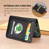 HAZJ3 Car Wallet Driver's Licence Insurance Card Holder Multi Pocket Wallet For Skoda S Kodiaq Octavia 2 3 Yeti Karoq Rapid Fabia VII